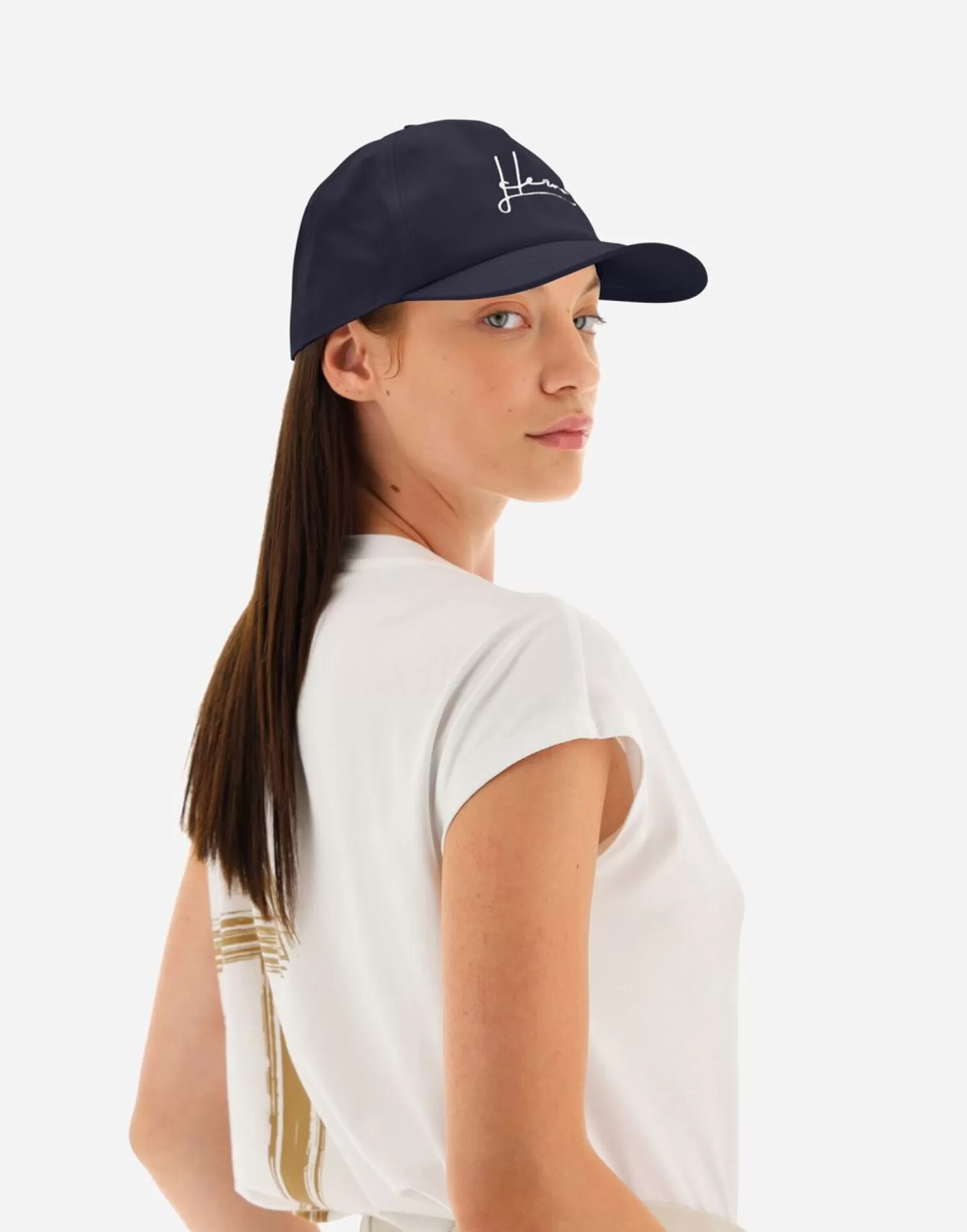 Herno Chapeaux>Baseball Cap In Delon Navy Blue