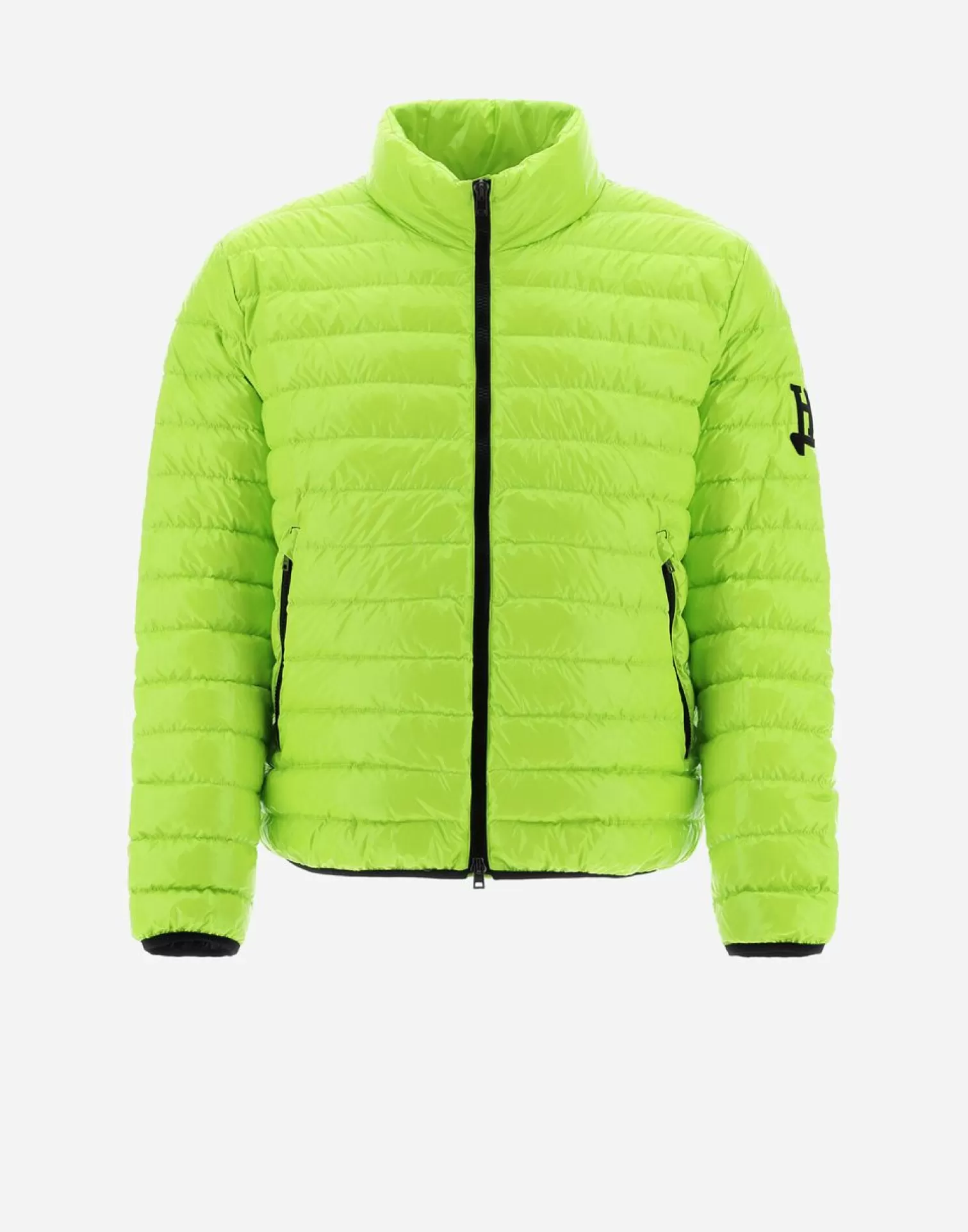 Herno Bomber>Bomber Jacket In Gloss Neon Yellow