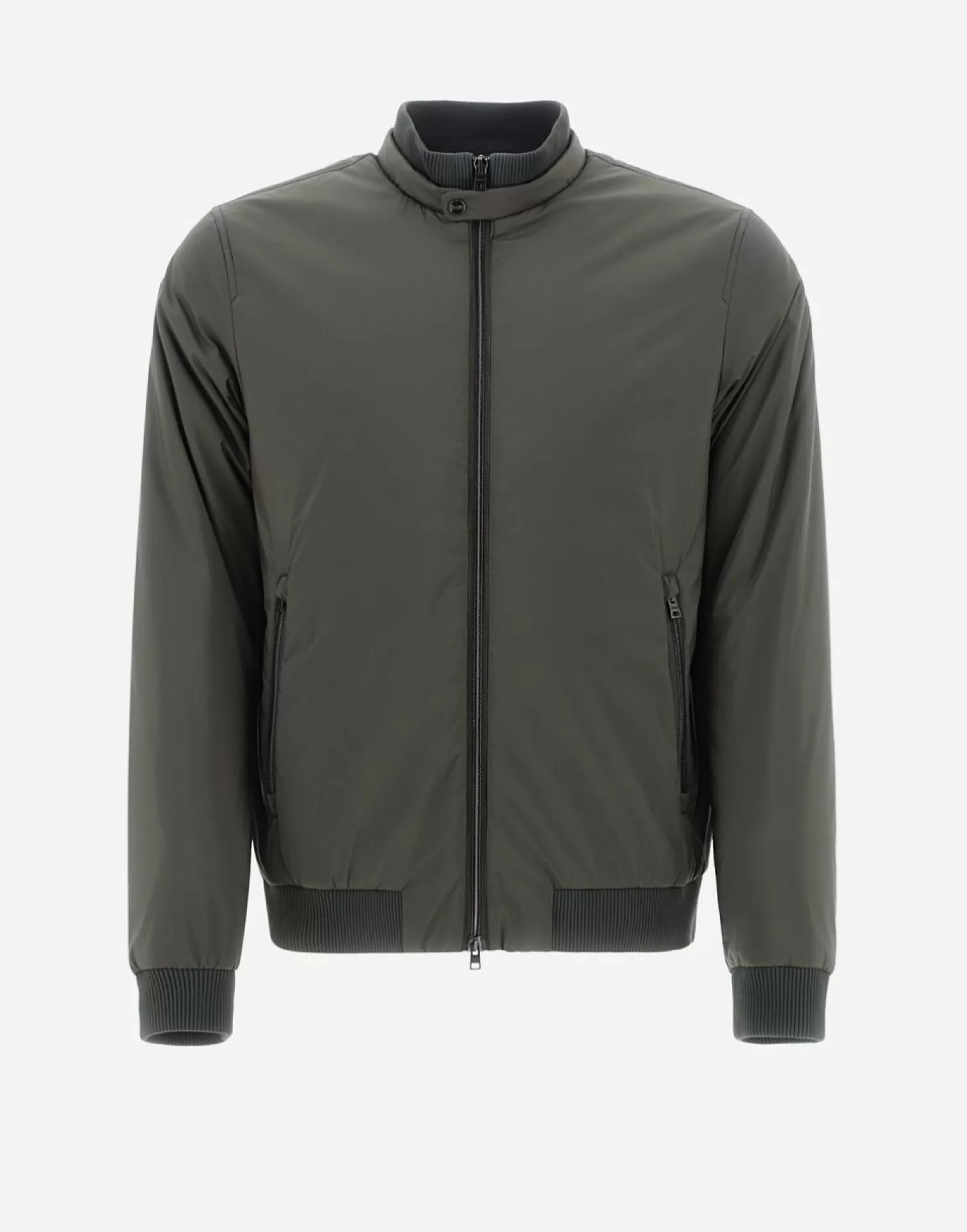 Herno Bomber>Bomber Jacket In Nuage Military