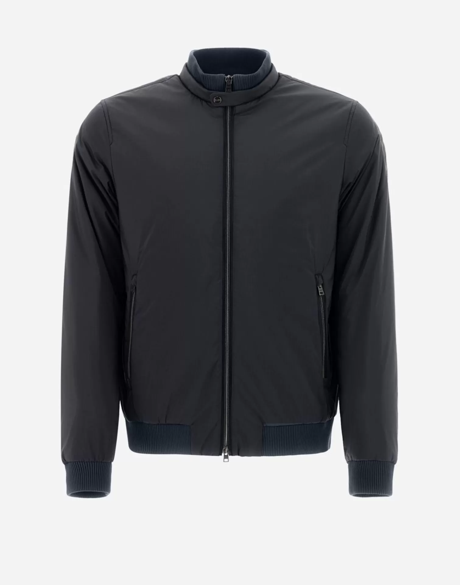 Herno Bomber>Bomber Jacket In Nuage Navy Blue