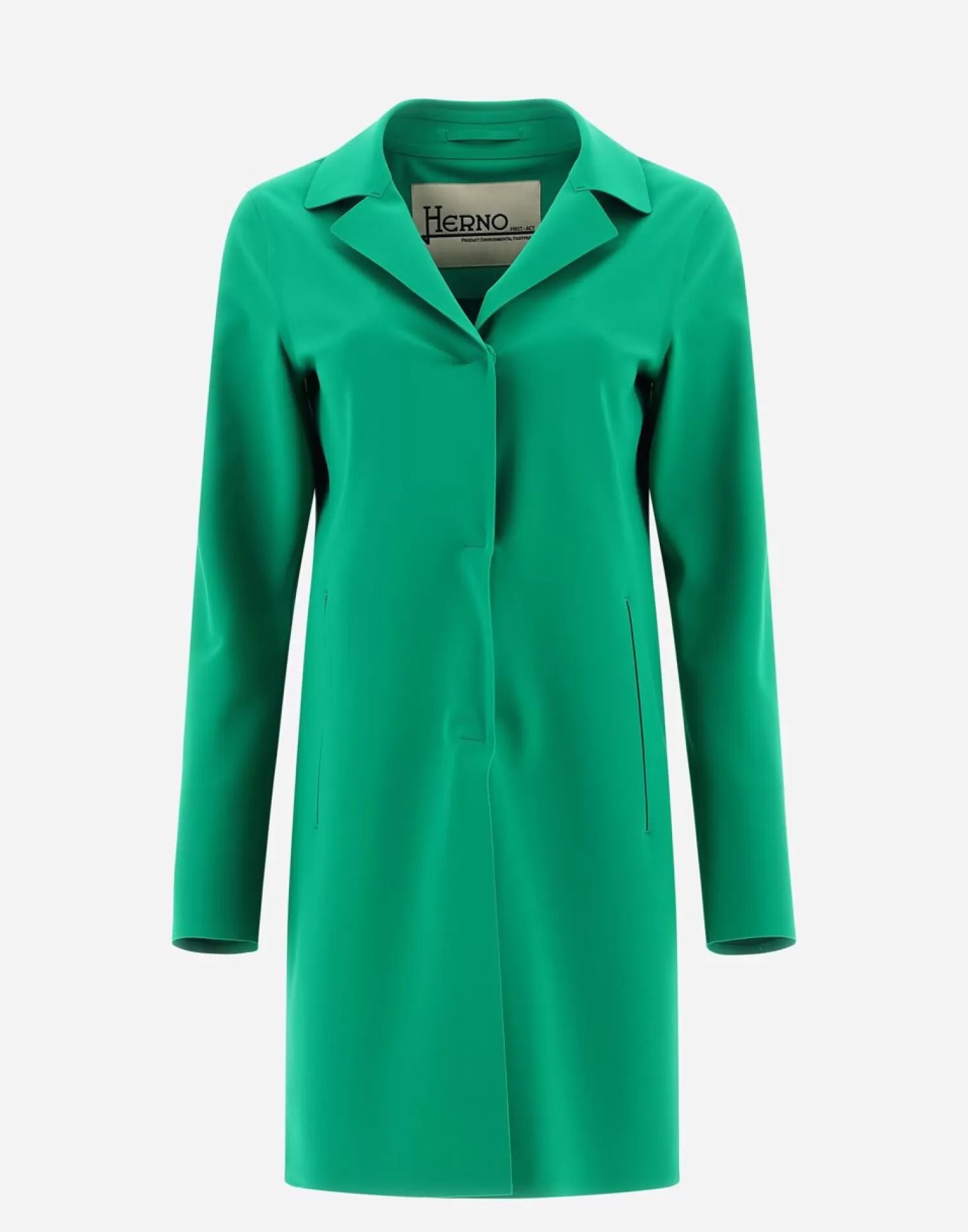 Herno Manteaux Et Trench-Coats>First-Act Coat Jolly Green