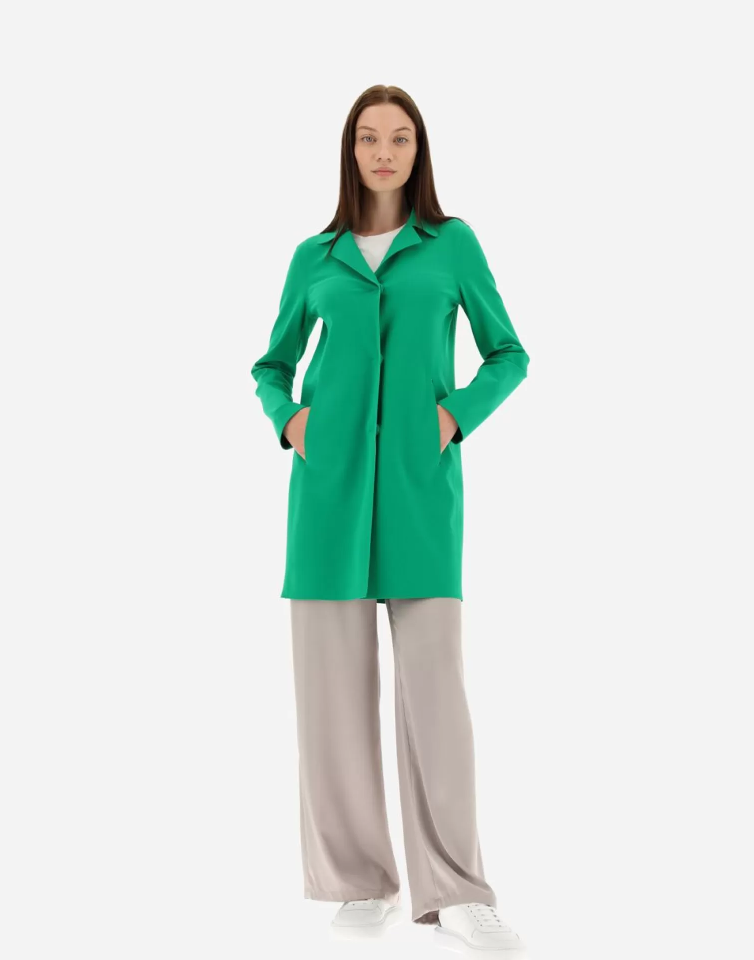 Herno Manteaux Et Trench-Coats>First-Act Coat Jolly Green