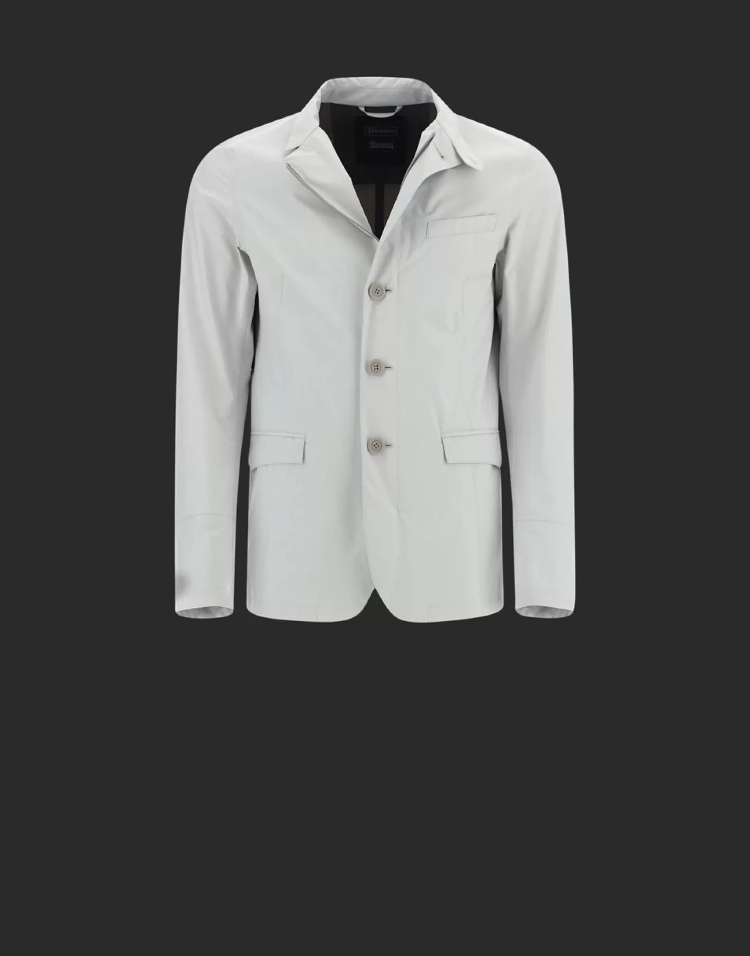 Herno Blazers>Gore-Tex 2Layer Laminar Blazer Ice