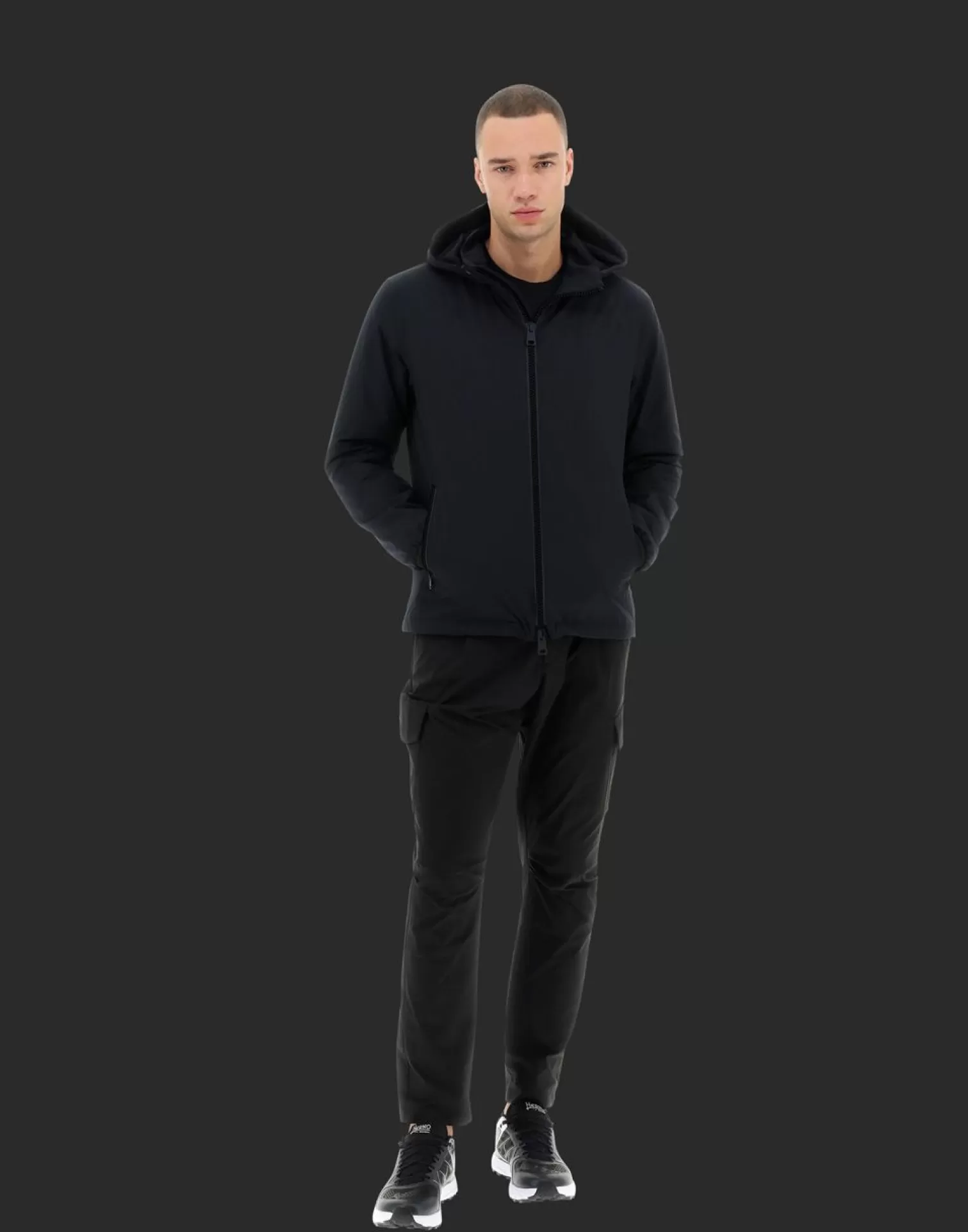 Herno Bomber>Laminar Bomber Jacket In Gore-Tex Infinium™ Windstopper® Black