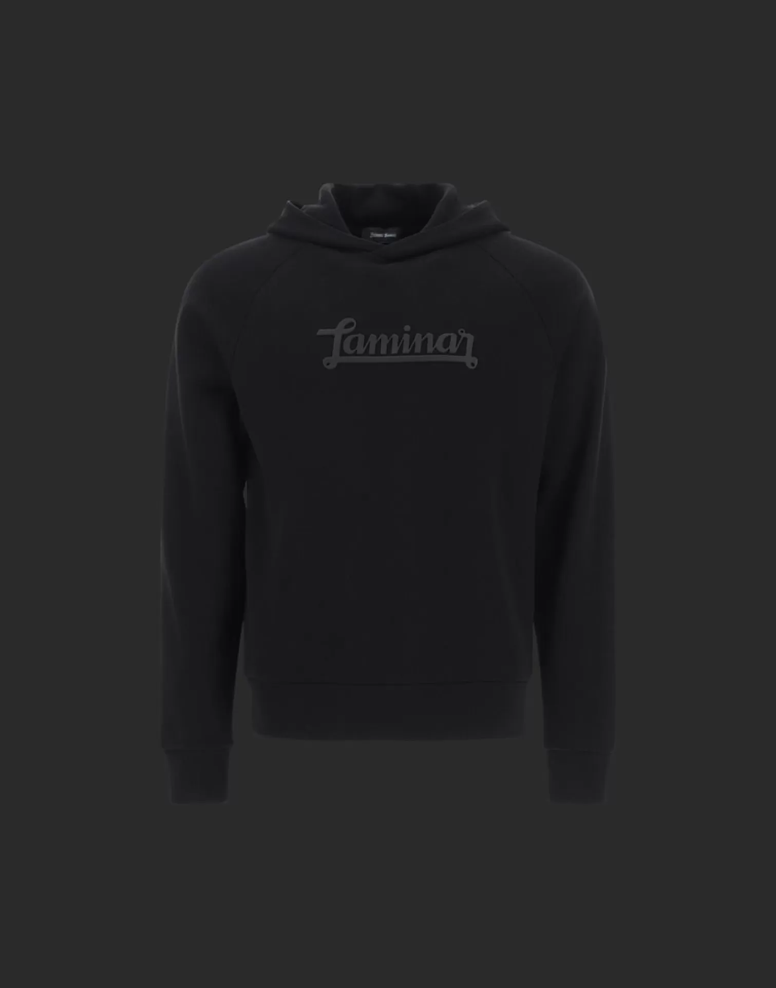 Herno Pulls Et Cardigans>Laminar Cotton Sweater Hoodie With Logo Black