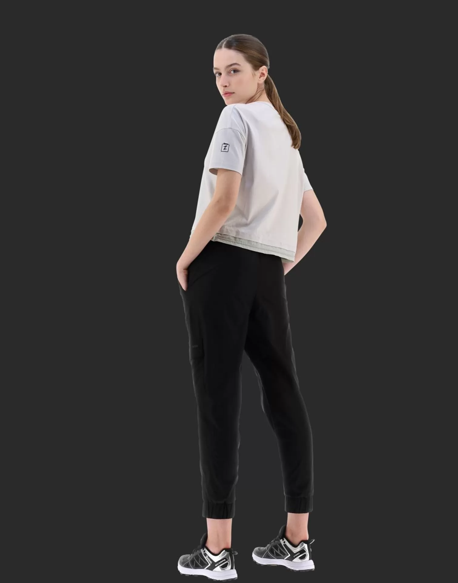 Herno Pantalons>Laminar Trousers In Nylon Dive Black