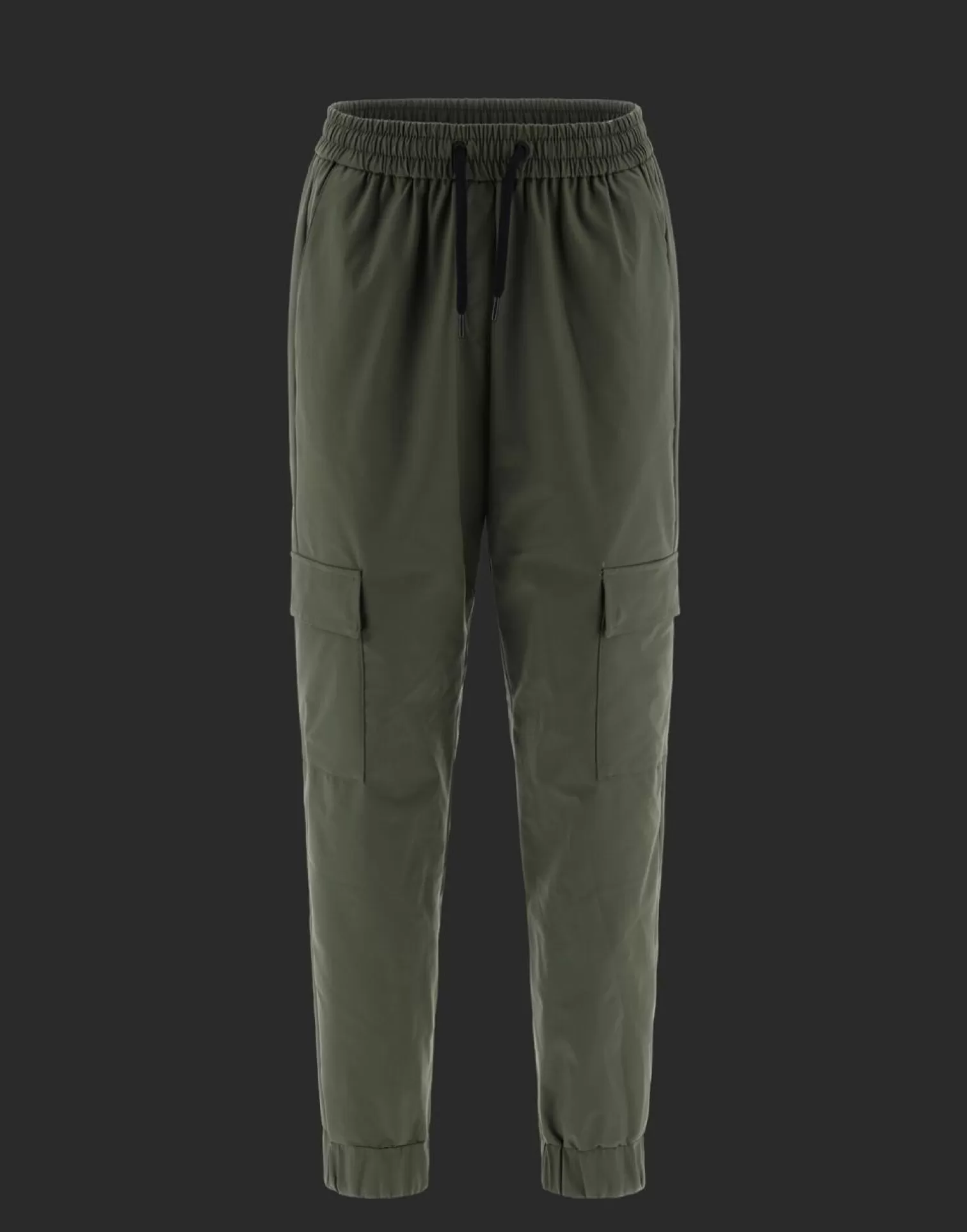 Herno Pantalons>Laminar Trousers In Nylon Dive Green