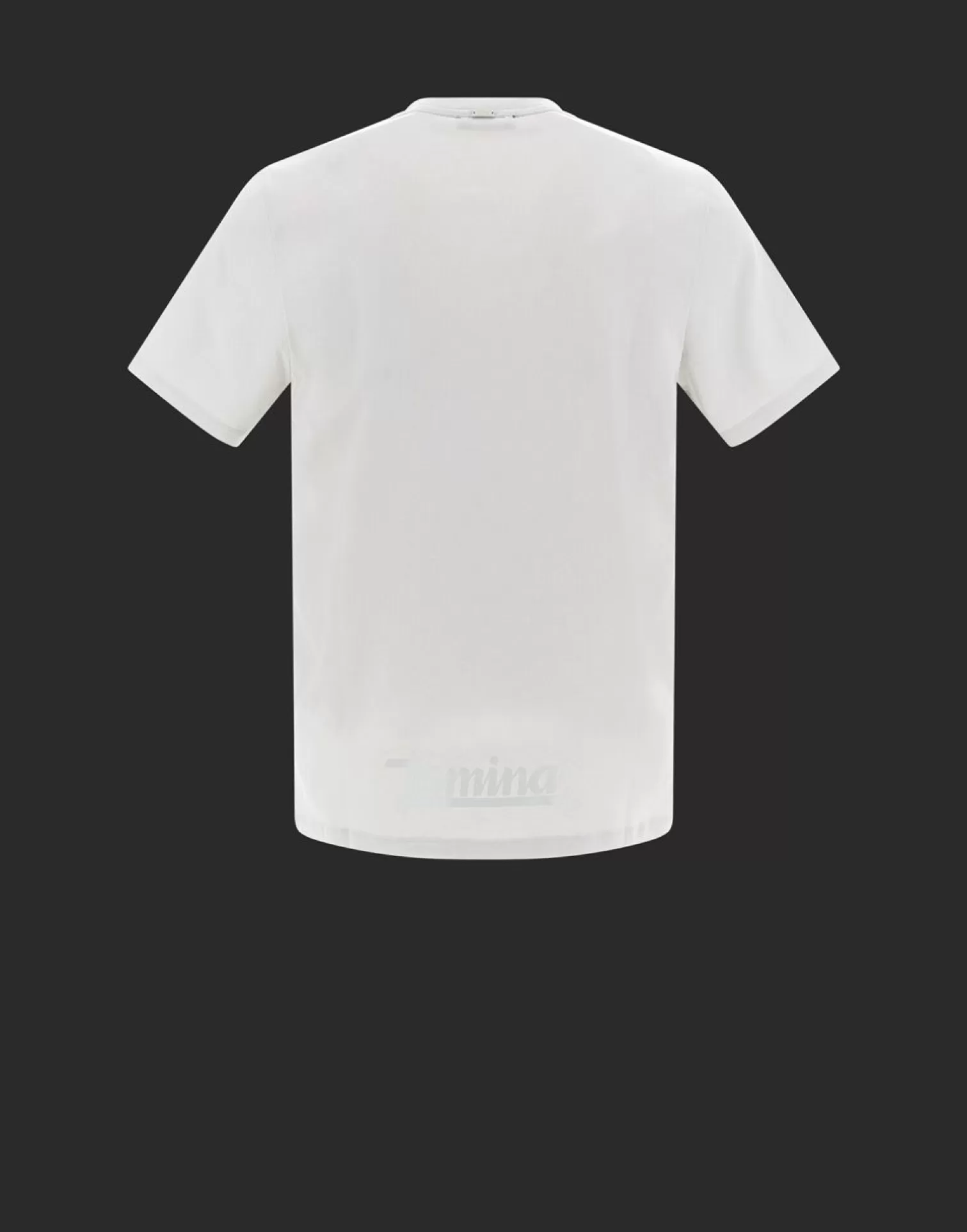 Herno T-Shirts Et Polos>Laminar T-Shirt With Pocket In Compact Jersey With Nylon Details Ice