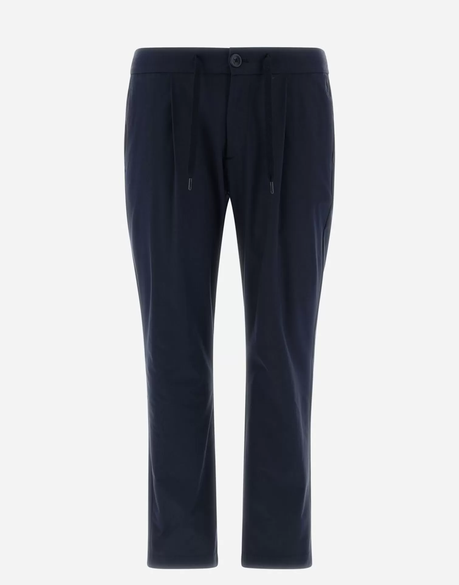 Herno Pantalons>Men'S Trousers In Nylon Dive Navy Blue