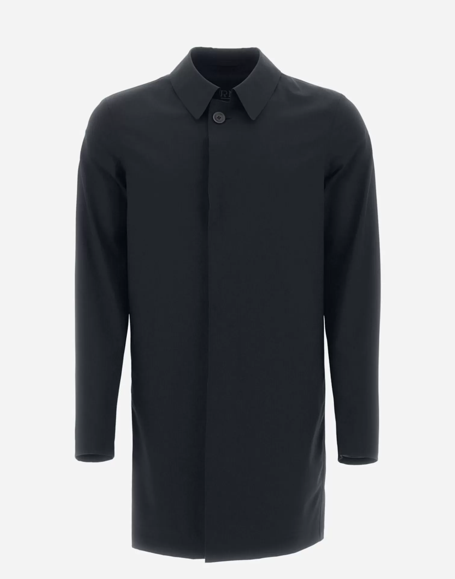 Herno Imperméables>Monogram Taped Essence Raincoat Black