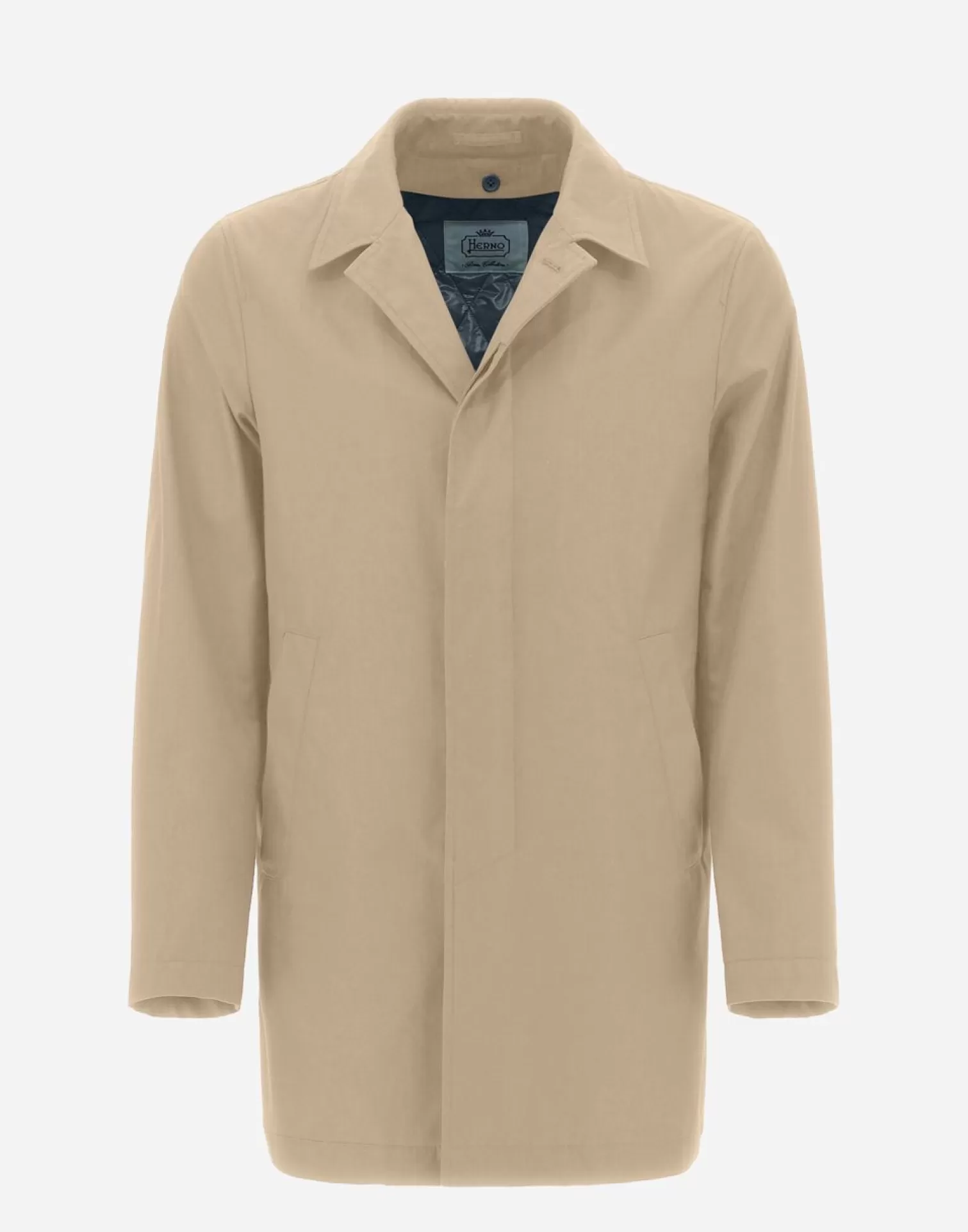 Herno Imperméables>Raincoat In Delon & Nylon Ultralight Sand