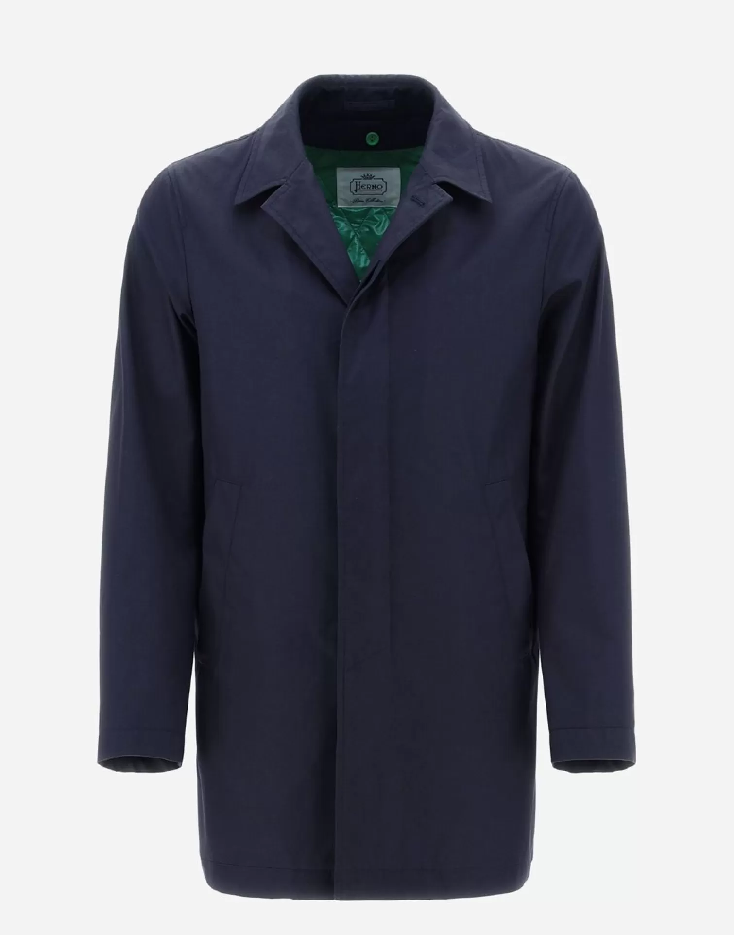 Herno Imperméables>Raincoat In Delon & Nylon Ultralight Navy Blue