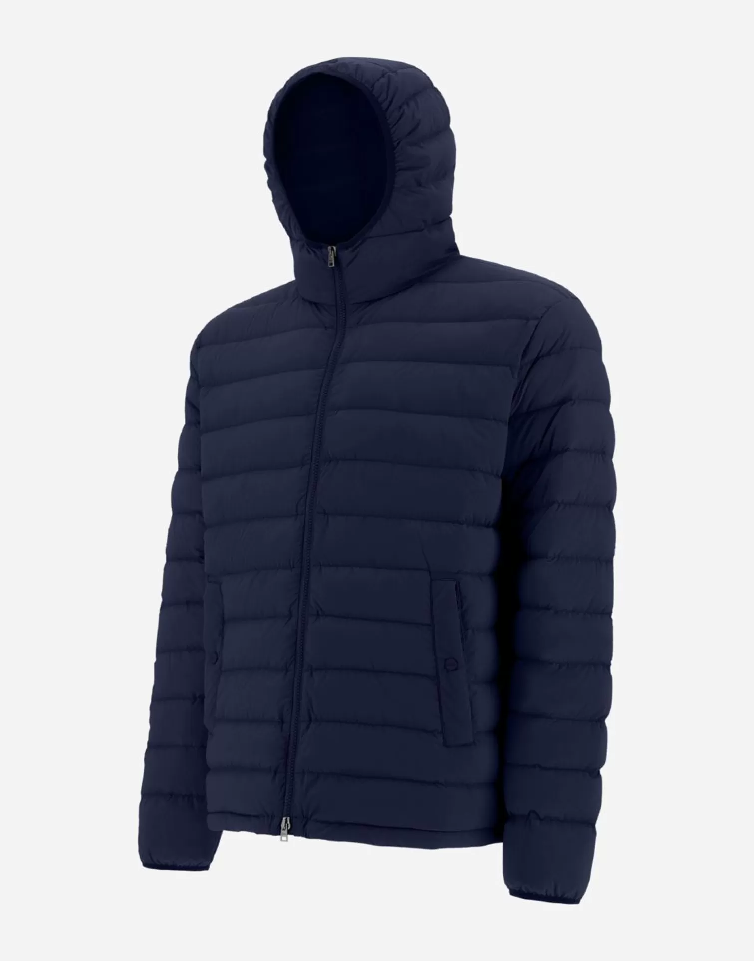 Herno Bomber>Resort Bomber Jacket In Light Nylon Stretch Blue