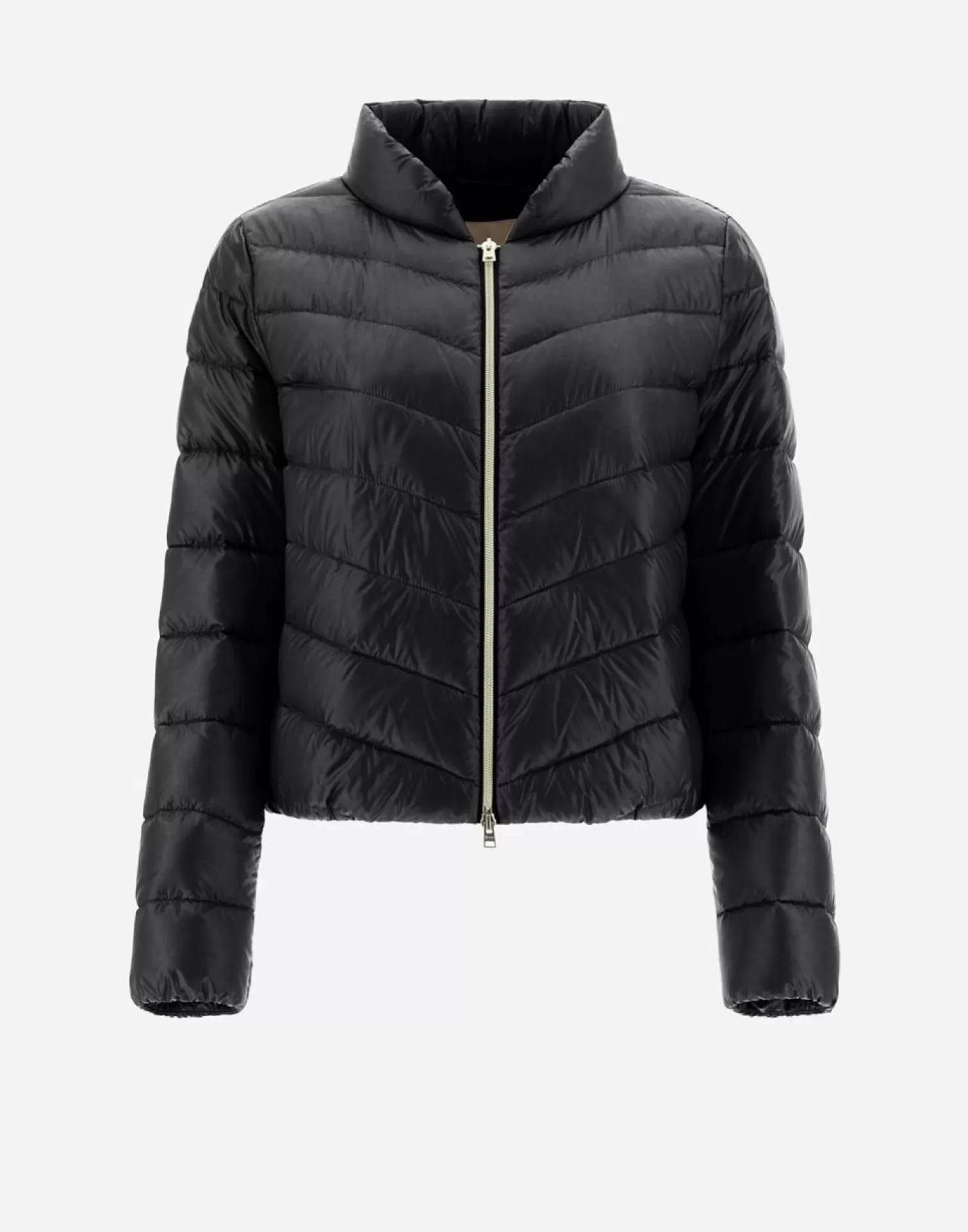 Herno Bomber>Resort Bomber Jacket In Nylon Ultralight Black