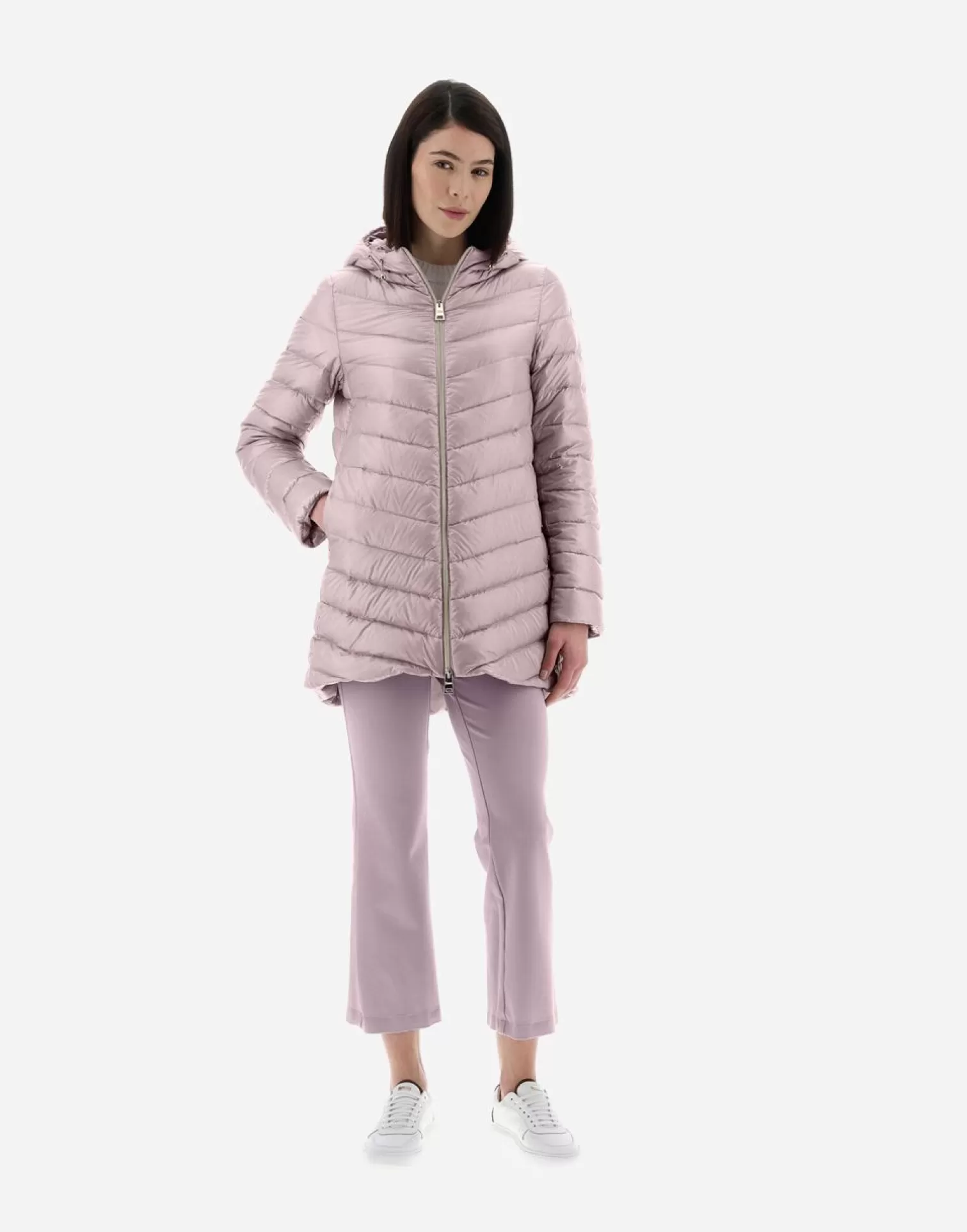 Herno Trapèze>Resort Jacket In Nylon Ultralight Lilac