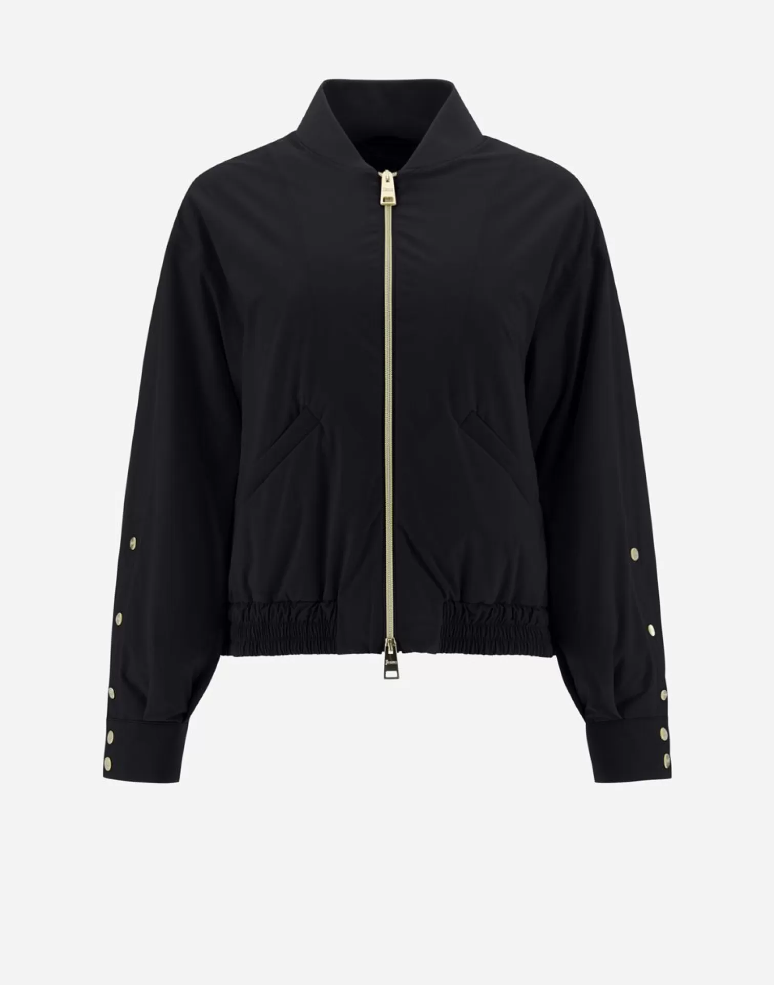 Herno Bomber>Resort Ponente Travel Bomber Jacket Black