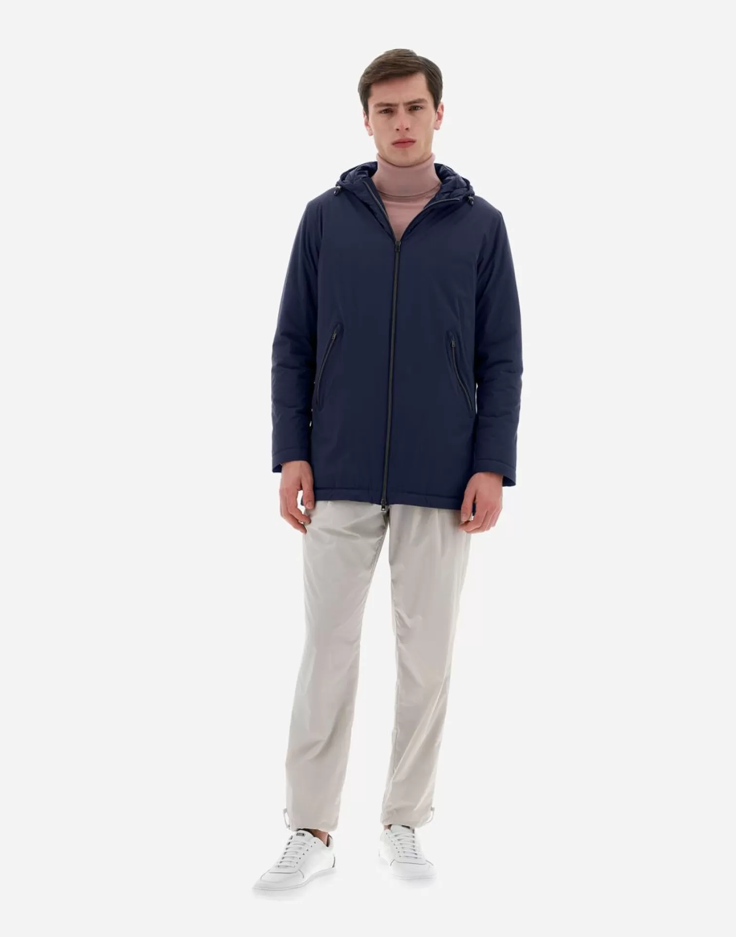 Herno Parkas Et Vestes>Resort Ponente Travel Parka Dark Blue