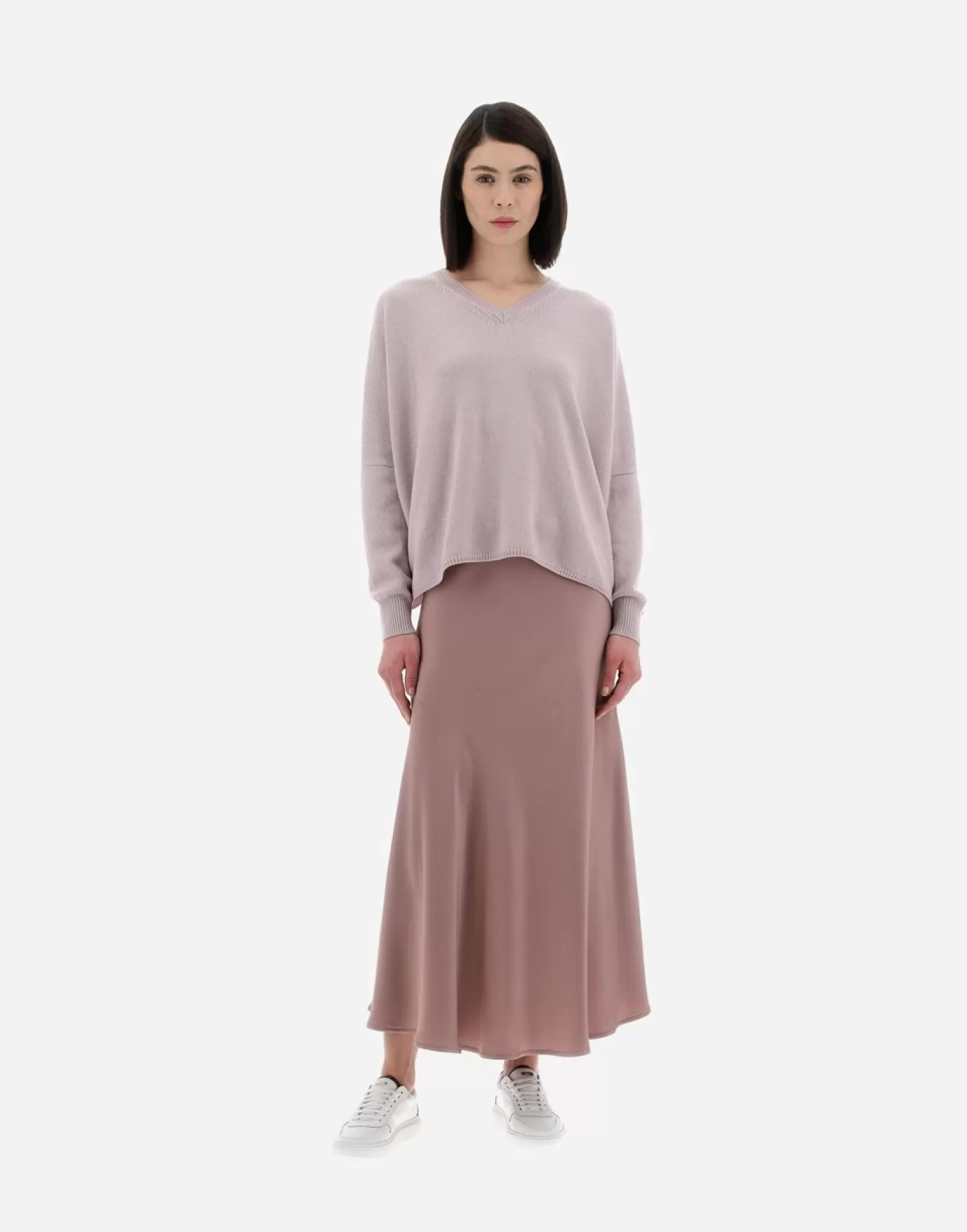 Herno Pulls Et Cardigans>Resort Sweater In Eternity Cashmere Lilac