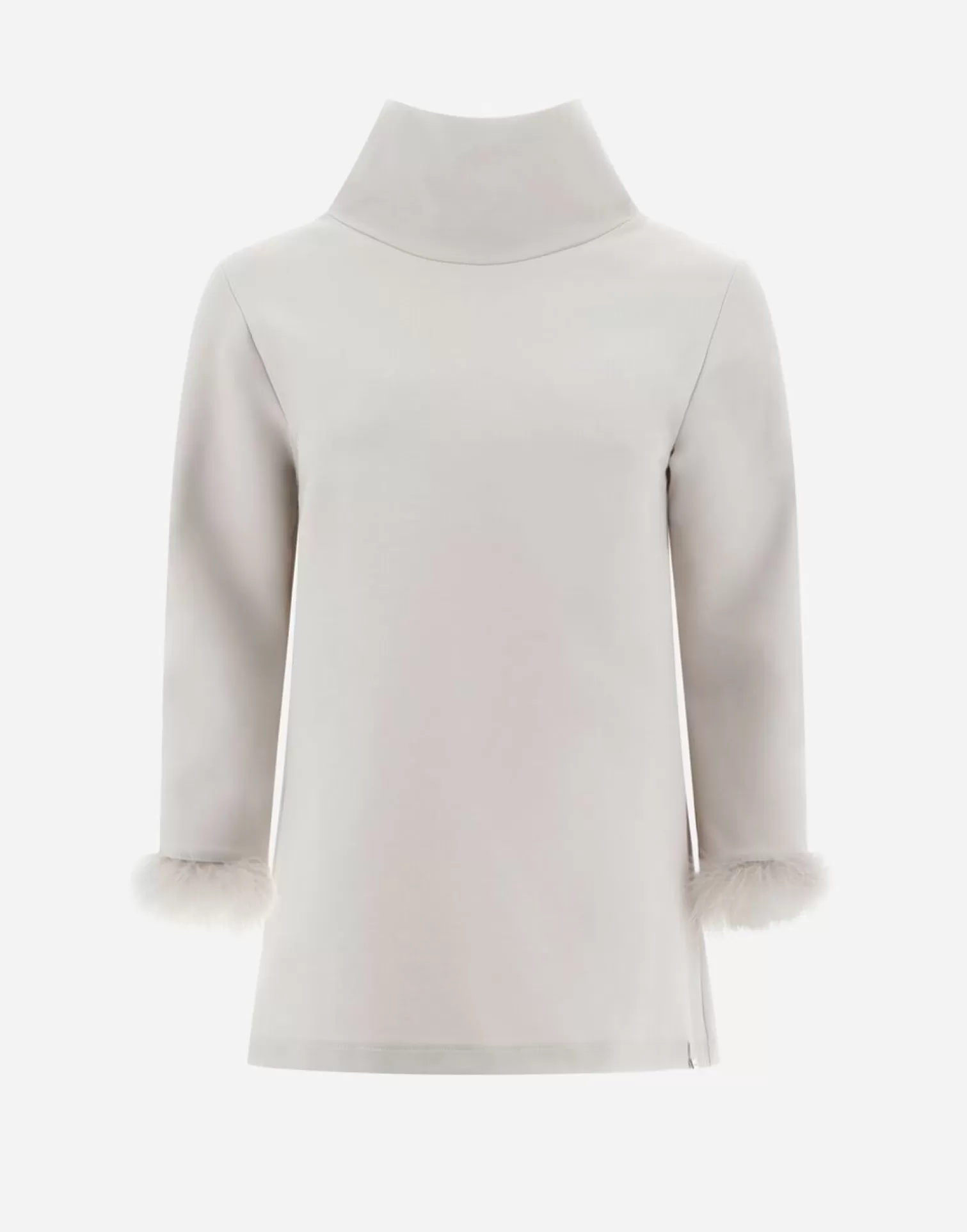 Herno Pulls Et Cardigans>Resort Sweater In Milan Knit Chantilly