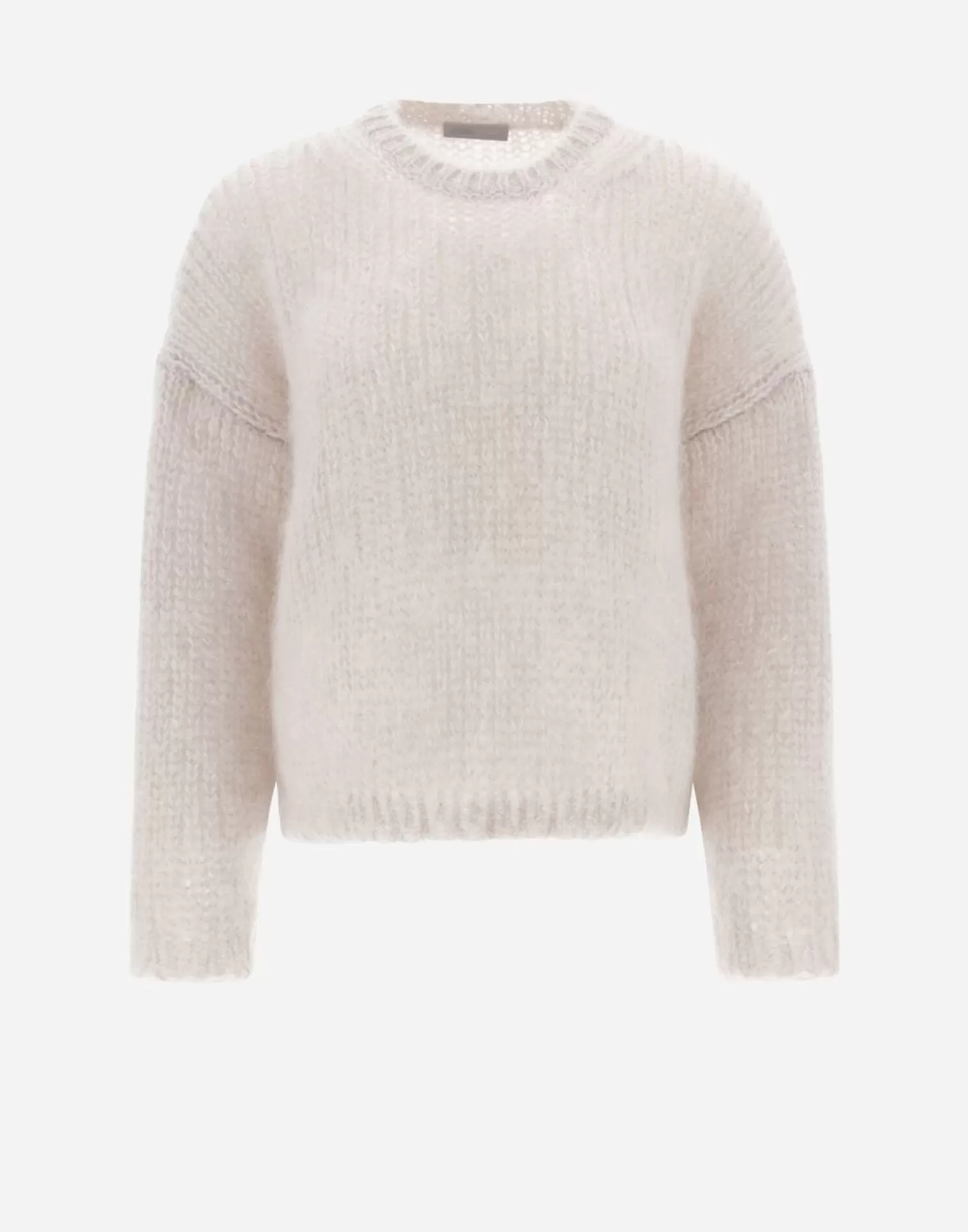 Herno Pulls Et Cardigans>Resort Sweater In Overt Knit Chantilly