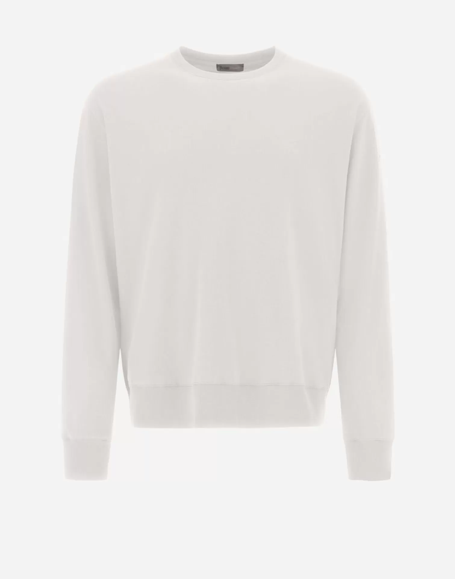 Herno Pulls Et Cardigans>Resort Sweatshirt In Basic Cotton Chantilly