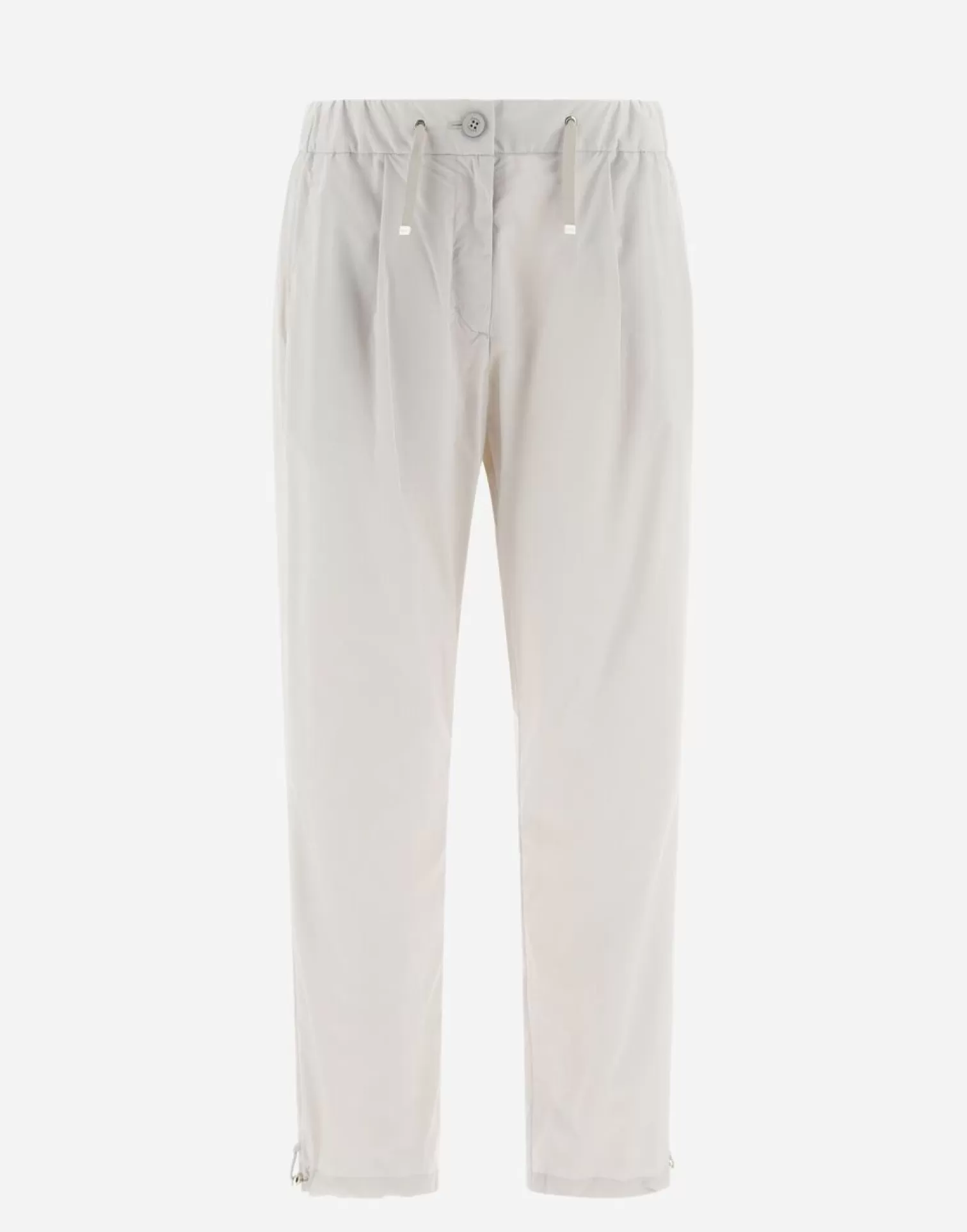 Herno Pantalons>Resort Trousers In Light Nylon Stretch Chantilly