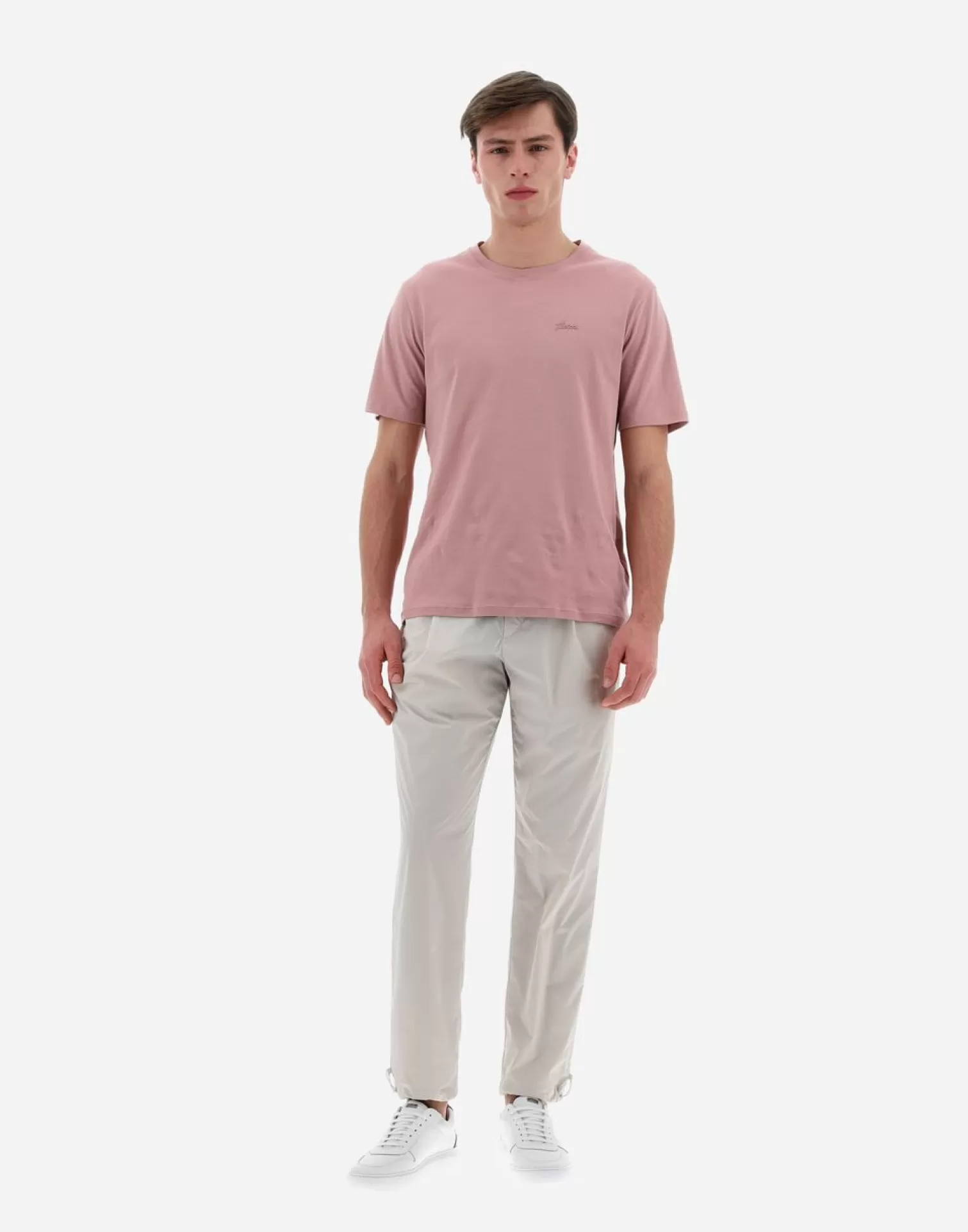 Herno Pantalons>Resort Trousers In Light Nylon Stretch Chantilly