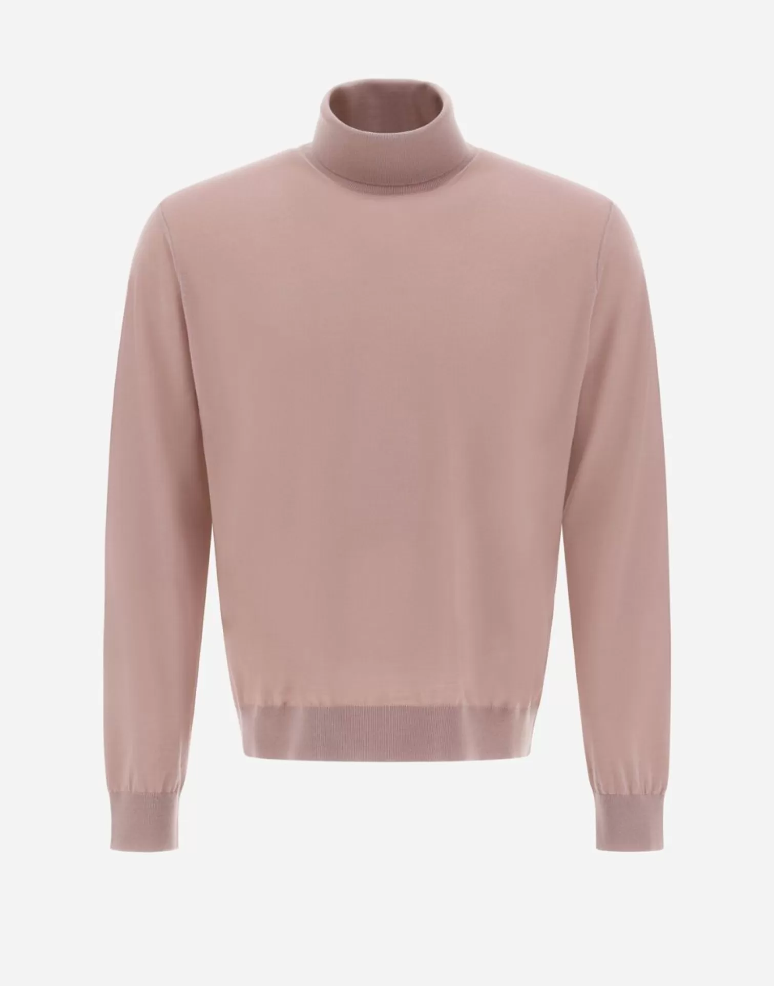 Herno Pulls Et Cardigans>Resort Turtleneck Sweater In Breeze Pink