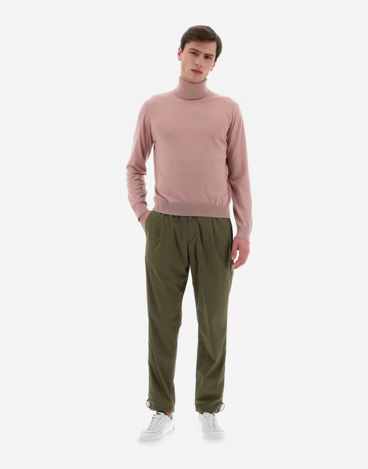 Herno Pulls Et Cardigans>Resort Turtleneck Sweater In Breeze Pink