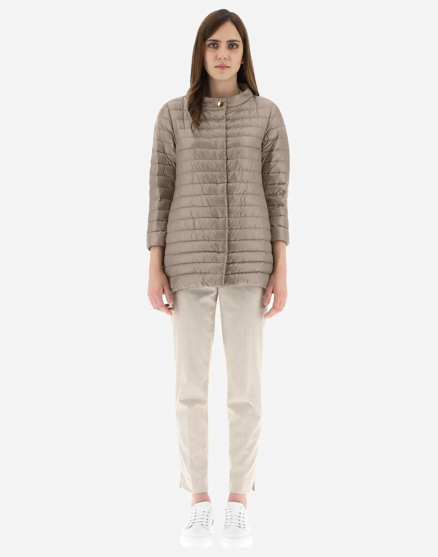 Herno Doudounes Longues>Rossella Light Dove Grey