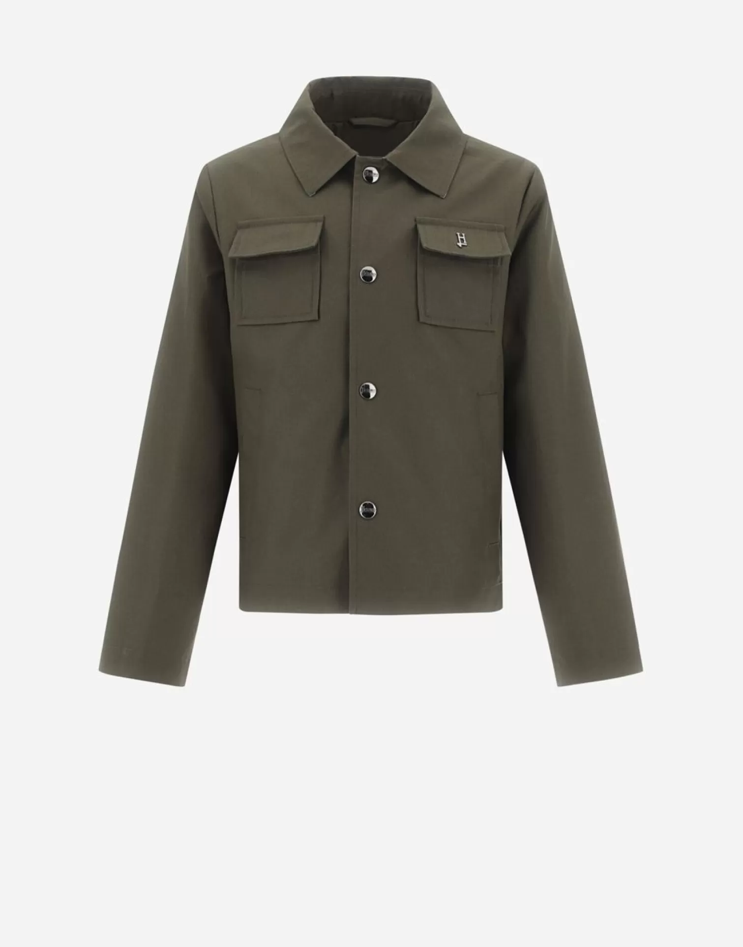 Herno Vêtements>Shirt In Delon Light Military