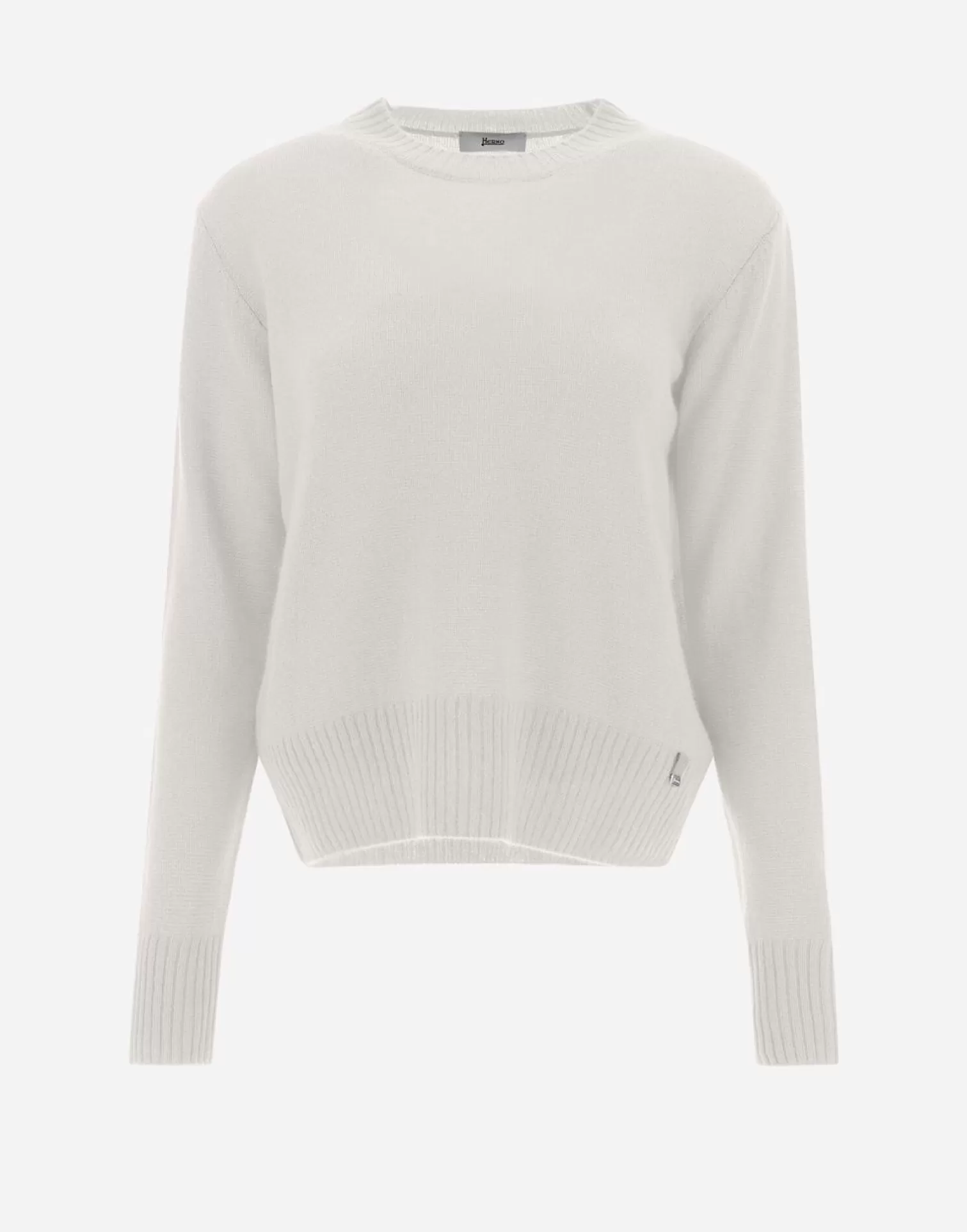 Herno Pulls Et Cardigans>Sweater In Cloud Cashmere Mastic (Dove Grey)