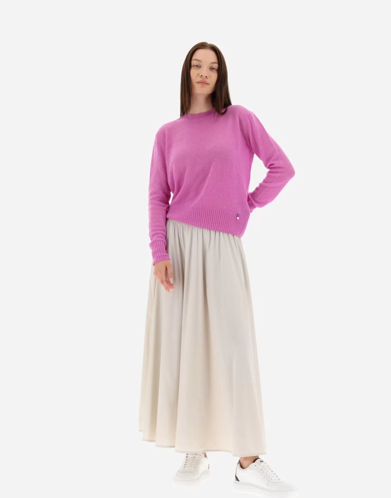 Herno Pulls Et Cardigans>Sweater In Cloud Cashmere Periwinkle