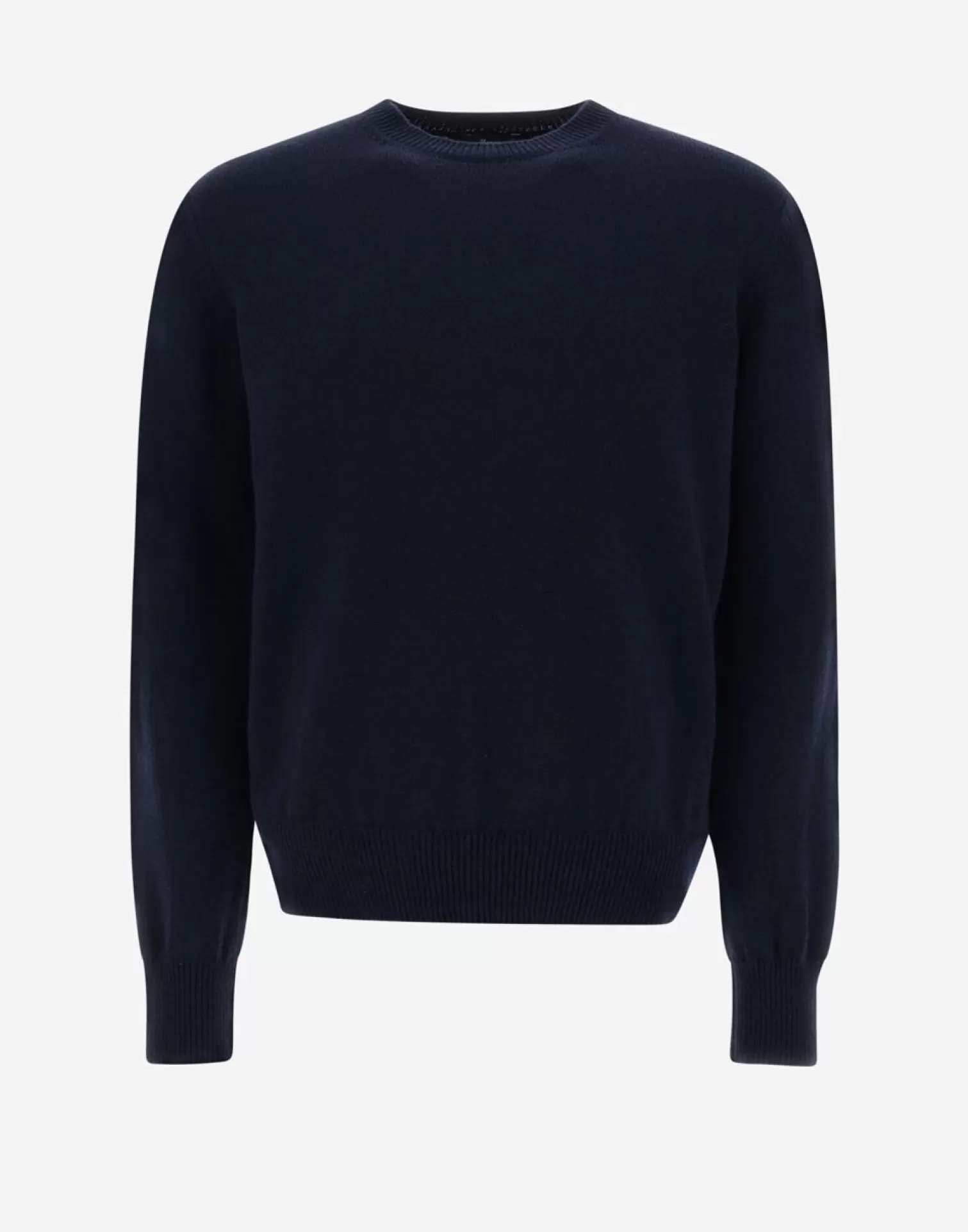 Herno Pulls Et Cardigans>Sweater In Eternity Cashmere Navy Blue