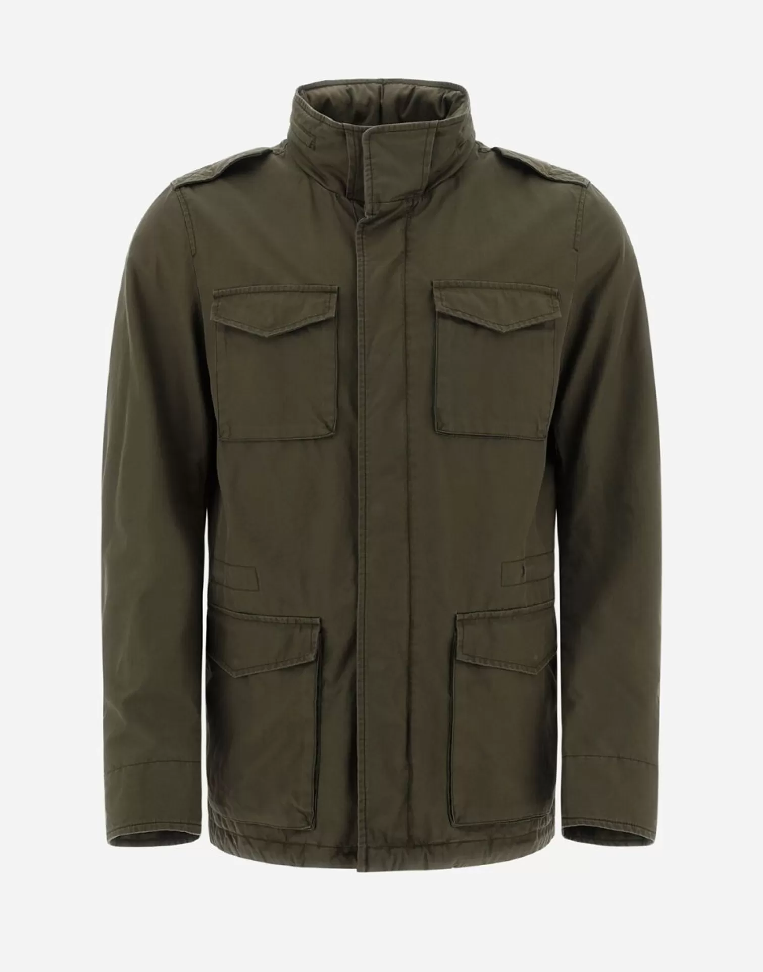 Herno Vestes Militaires>Tigri Washed Field Jacket Light Military