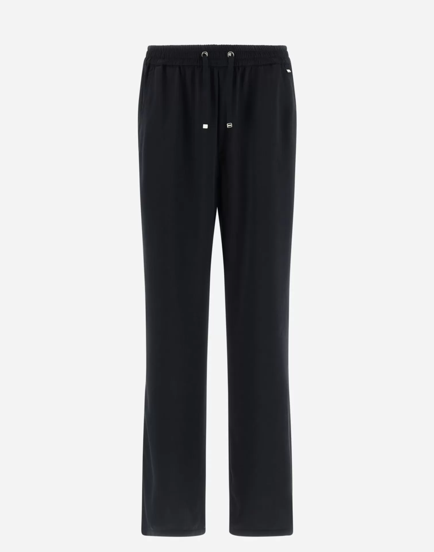 Herno Pantalons>Trousers In Casual Satin Black