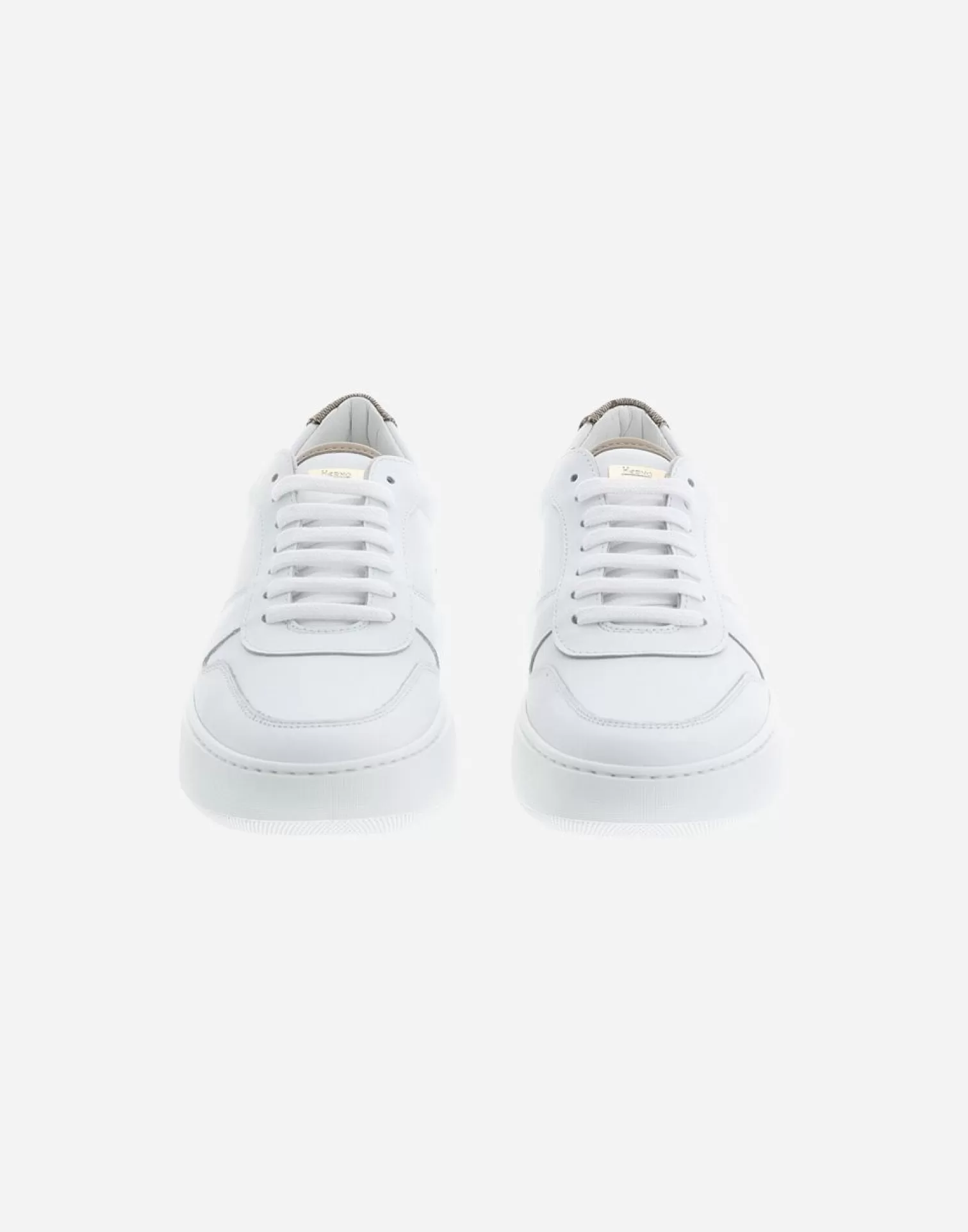 Herno Chaussures>Women'S Monogram Court Shoes White