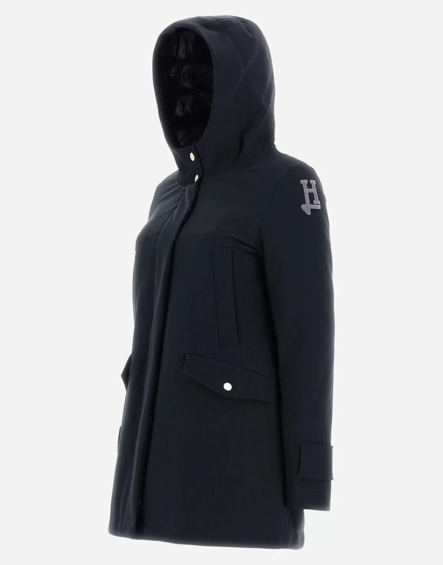 Herno Parkas Et Vestes>Women'S Parka In Metropolitan Black