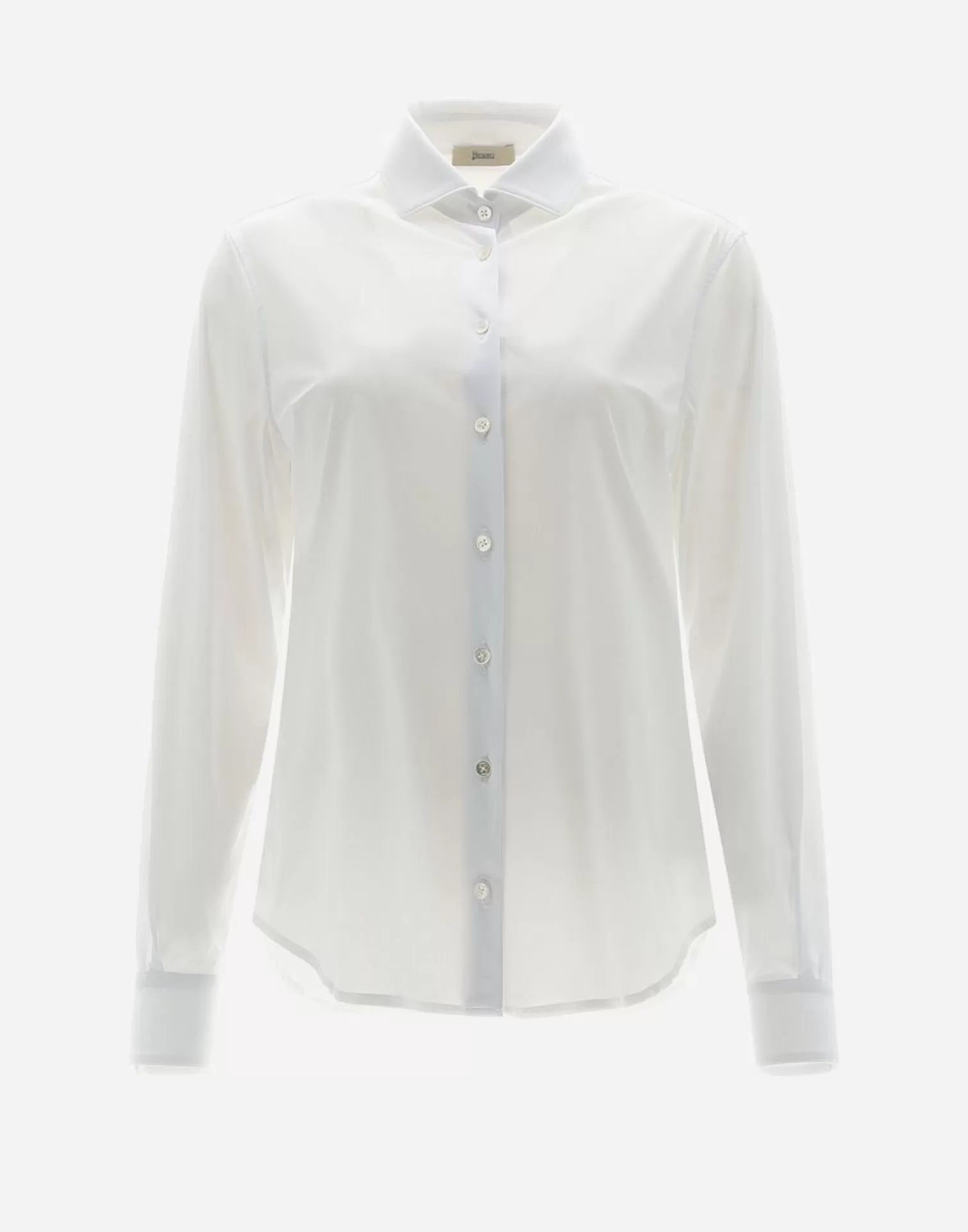 Herno Chemises>Women'S Spring Ultralight Scuba Shirt White