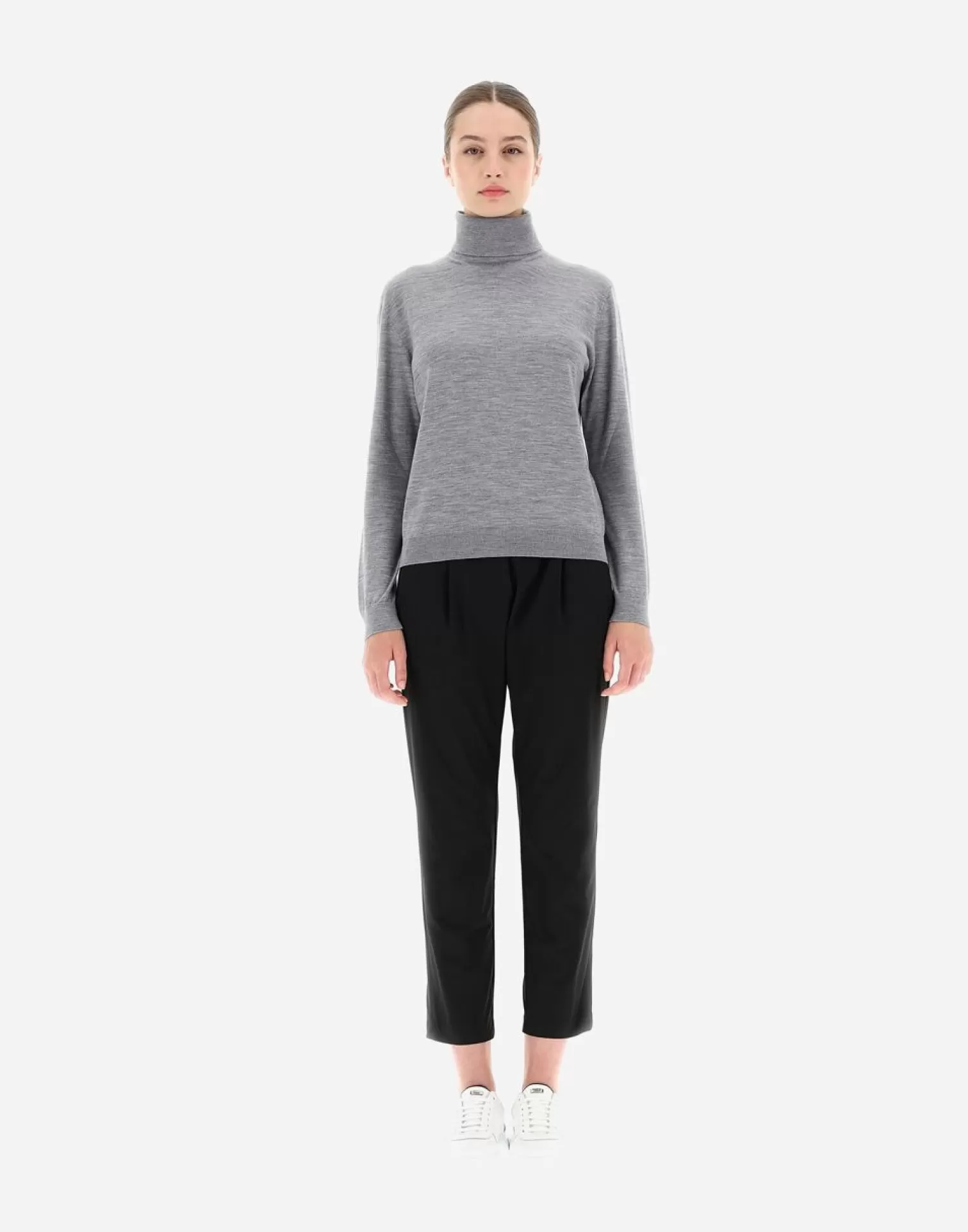 Herno Pulls Et Cardigans>Women'S Sweater In Breeze Light Grey